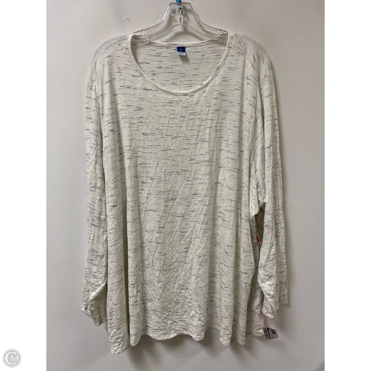 Top Long Sleeve By Old Navy In Grey, Size: 4x