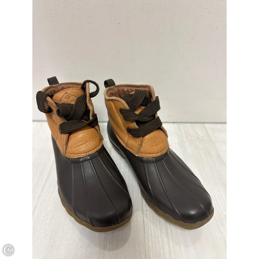 Boots Rain By Sperry In Brown, Size: 7.5