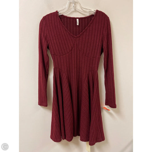 Dress Casual Short By Halara In Red, Size: S