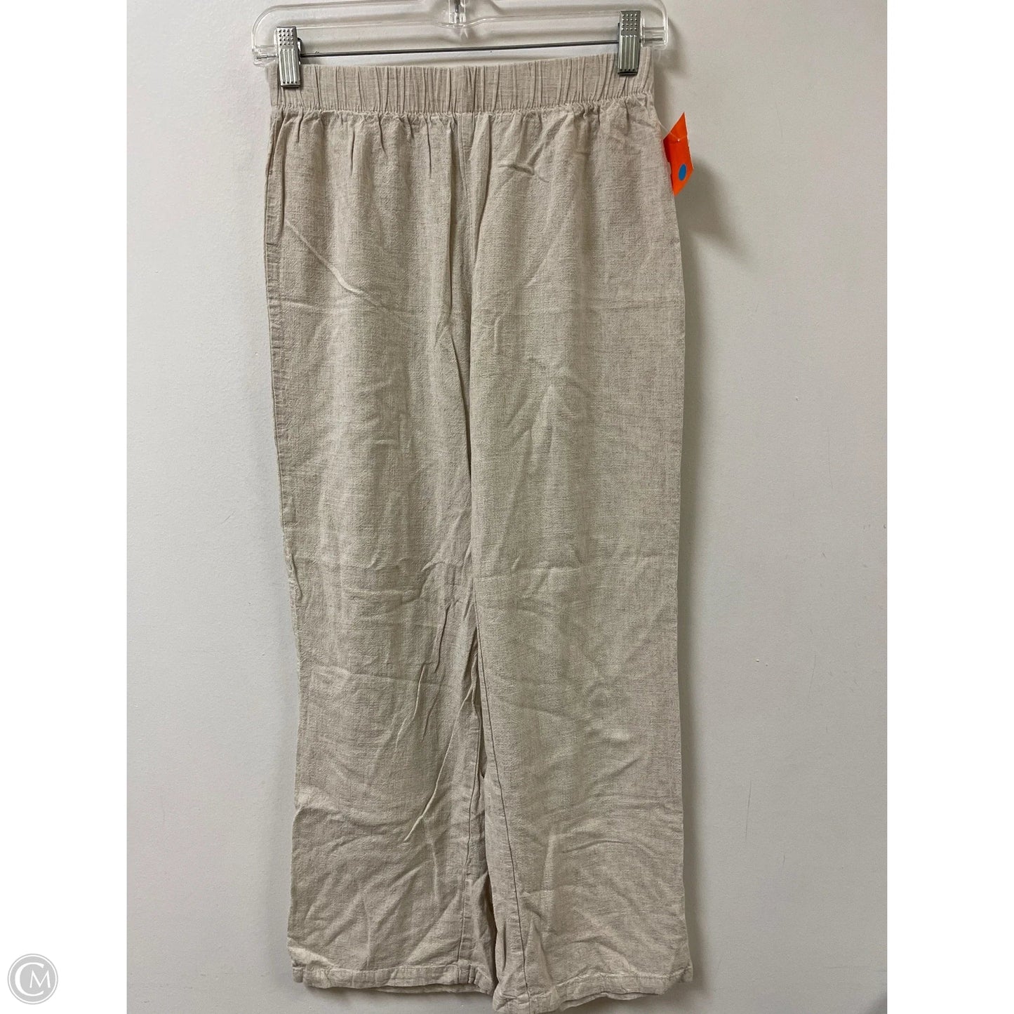 Pants Wide Leg By Shein In Cream, Size: 4