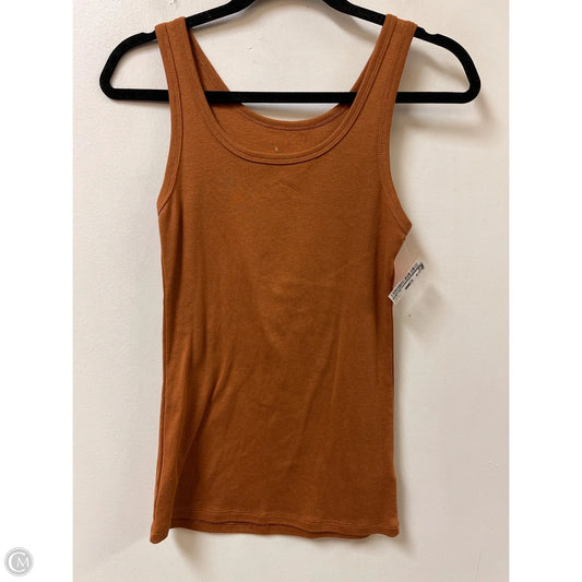 Tank Top By A New Day In Brown, Size: Xs