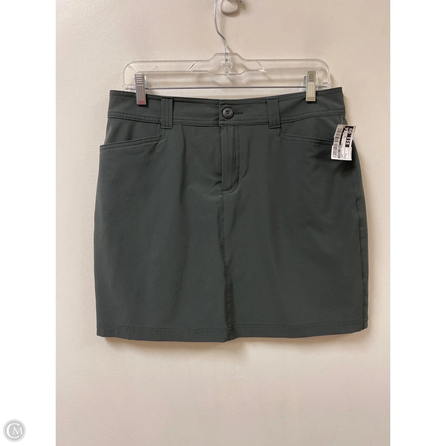 Athletic Skort By Eddie Bauer In Grey, Size: 4