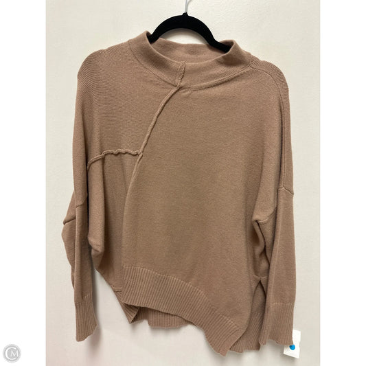 Sweater By Grade & Gather In Brown, Size: M