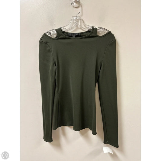 Top Long Sleeve By White House Black Market In Green, Size: M