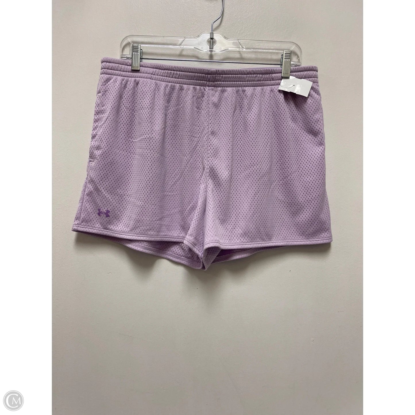 Athletic Shorts By Under Armour In Purple, Size: L