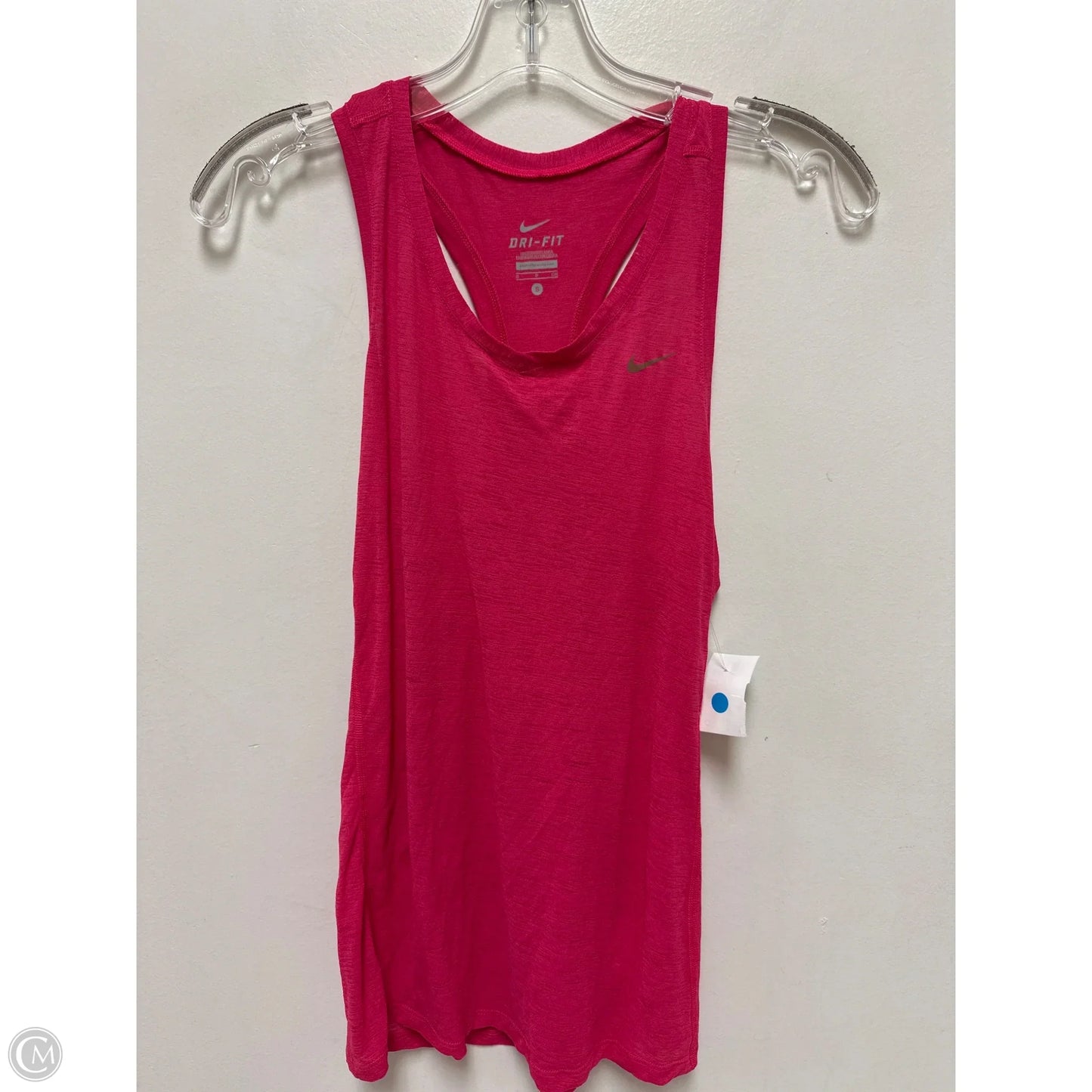 Athletic Tank Top By Nike In Pink, Size: S