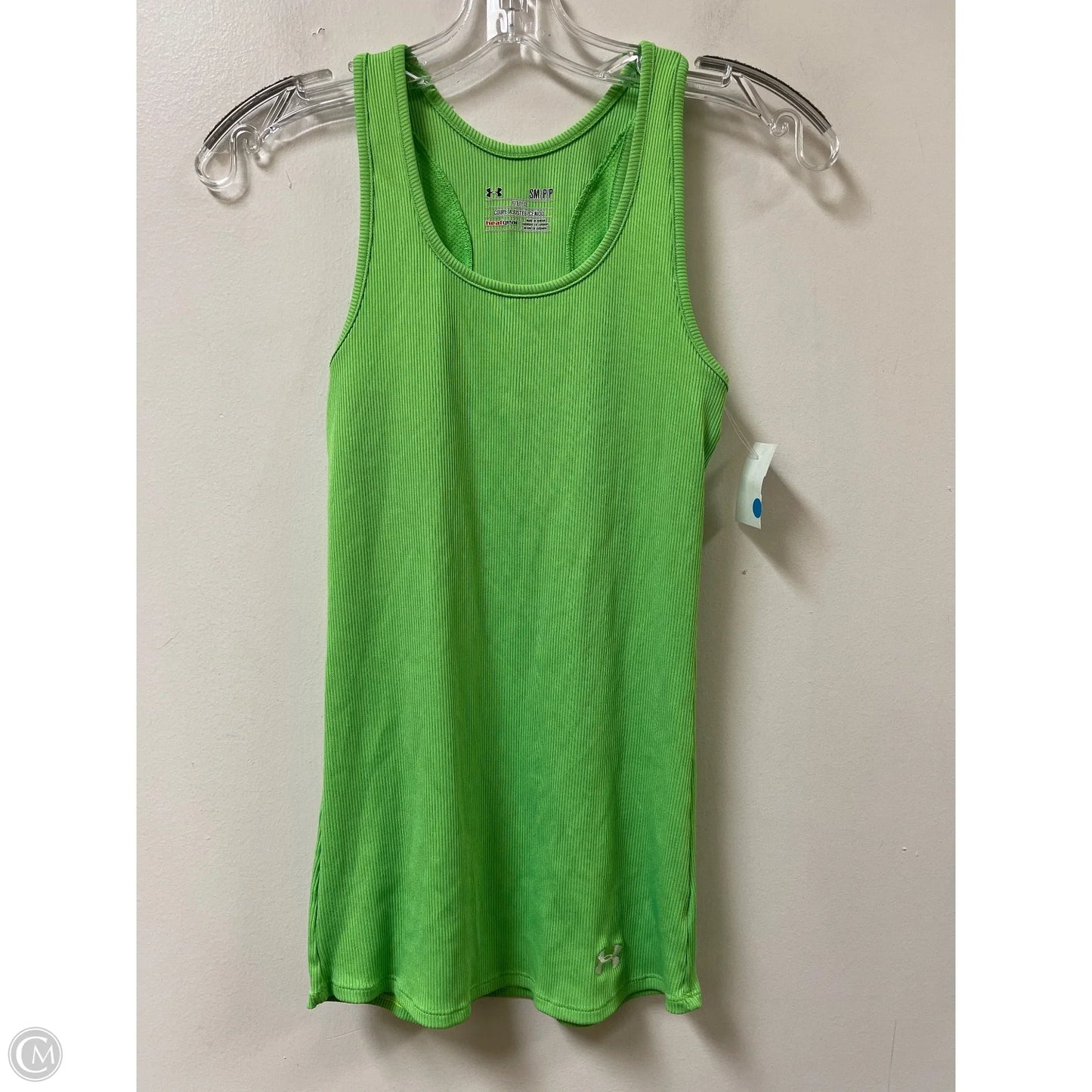 Athletic Tank Top By Under Armour In Green, Size: S
