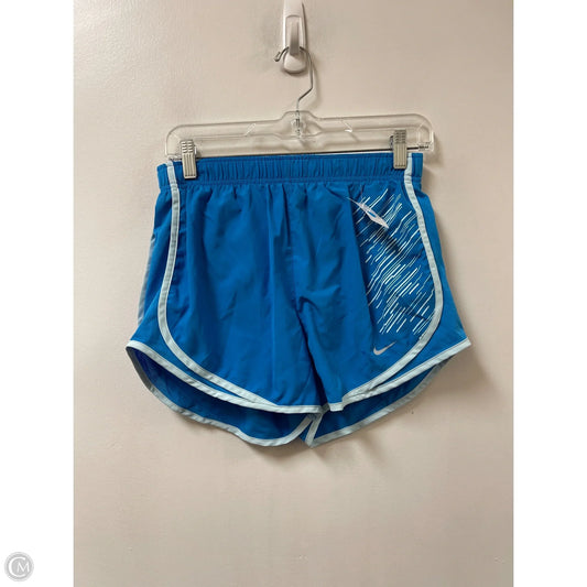 Athletic Shorts By Nike In Blue, Size: S