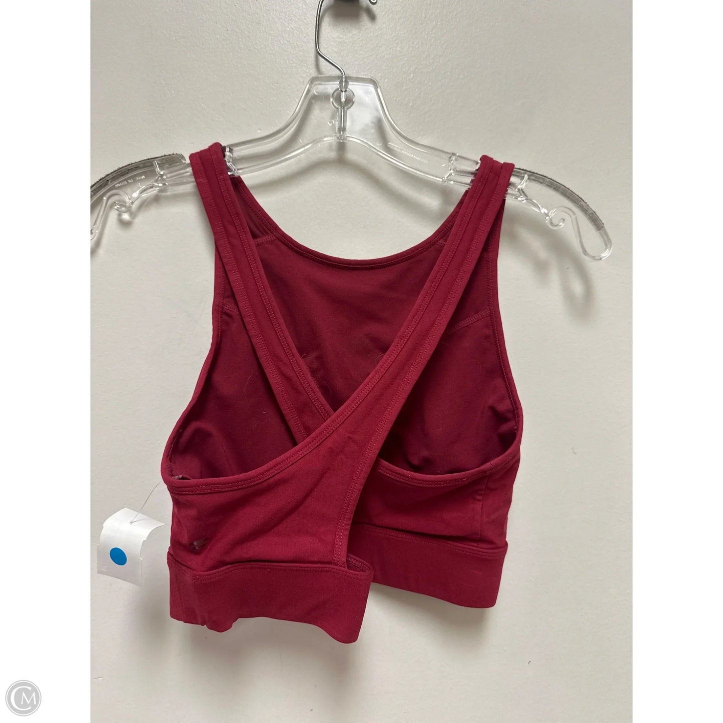 Athletic Bra By Fabletics In Red, Size: M