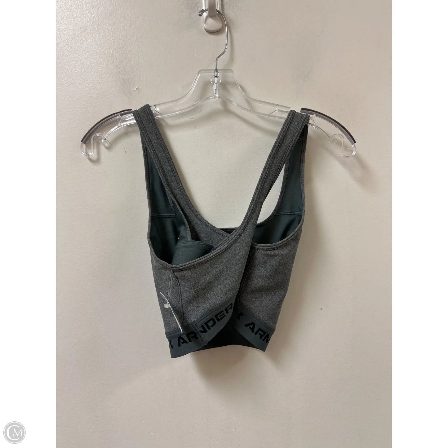 Athletic Bra By Under Armour In Grey, Size: L