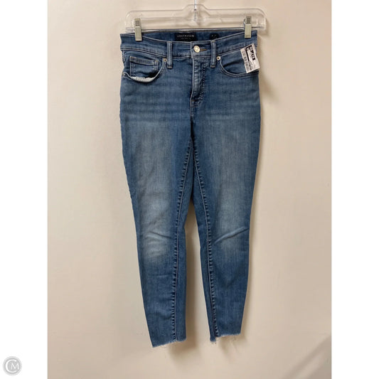 Jeans Skinny By Lucky Brand In Blue Denim, Size: 4