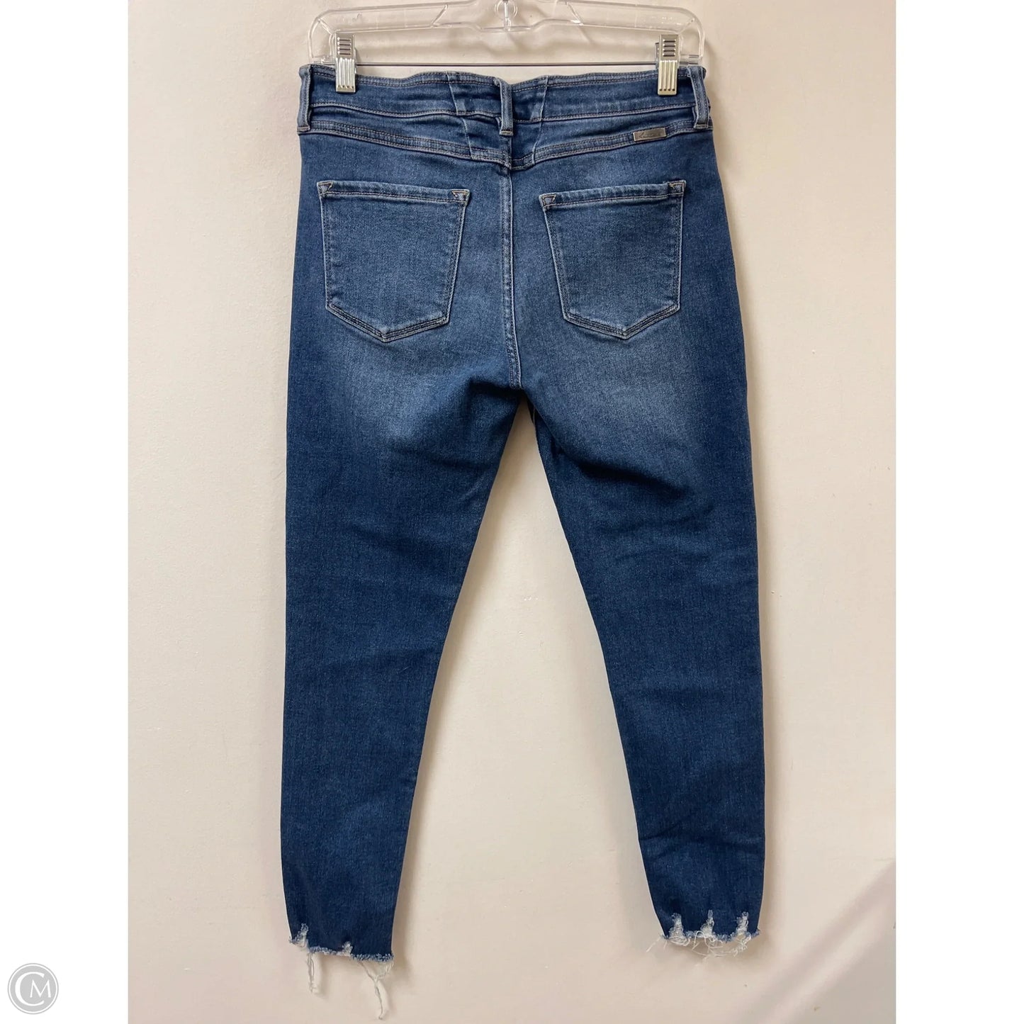 Jeans Skinny By Kancan In Blue Denim, Size: 8
