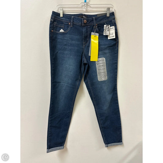 Jeans Skinny By 1822 Denim In Blue Denim, Size: 10