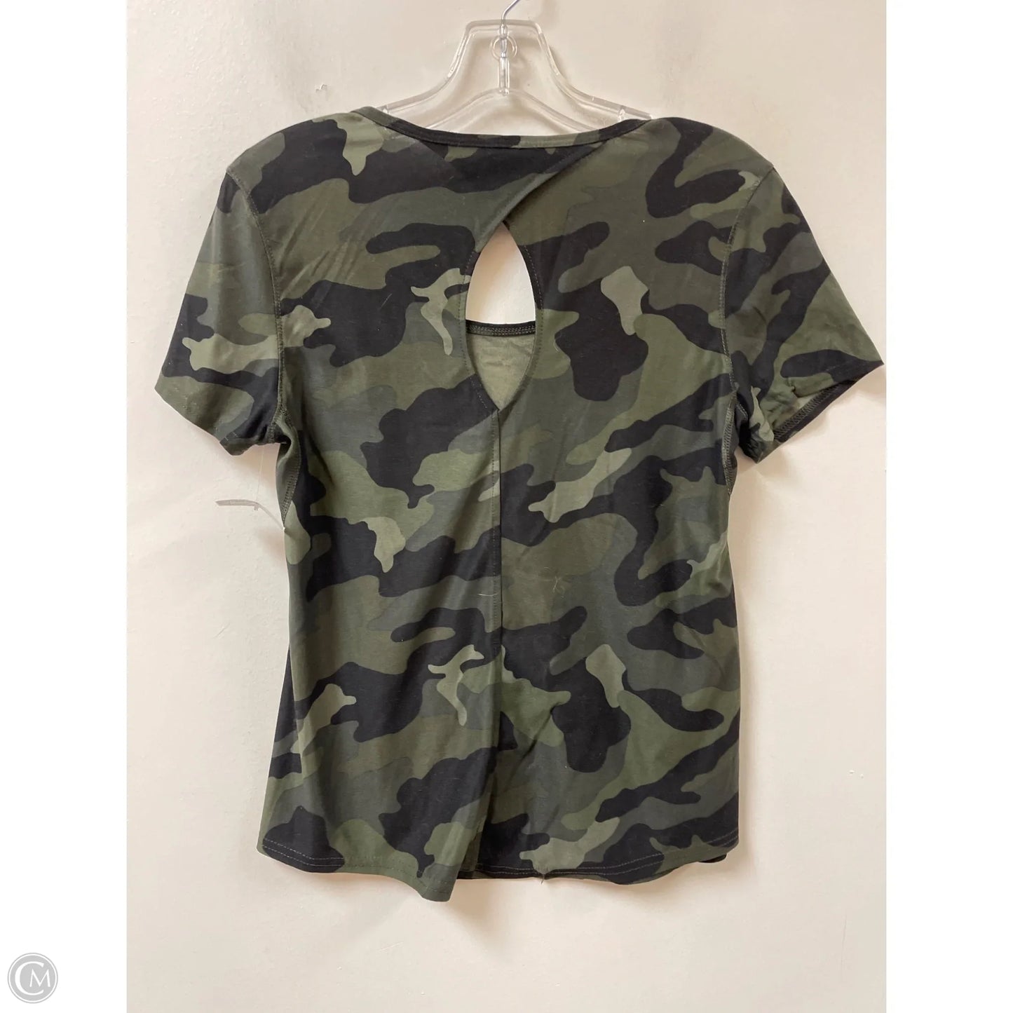 Athletic Top Short Sleeve By Old Navy In Camouflage Print, Size: M