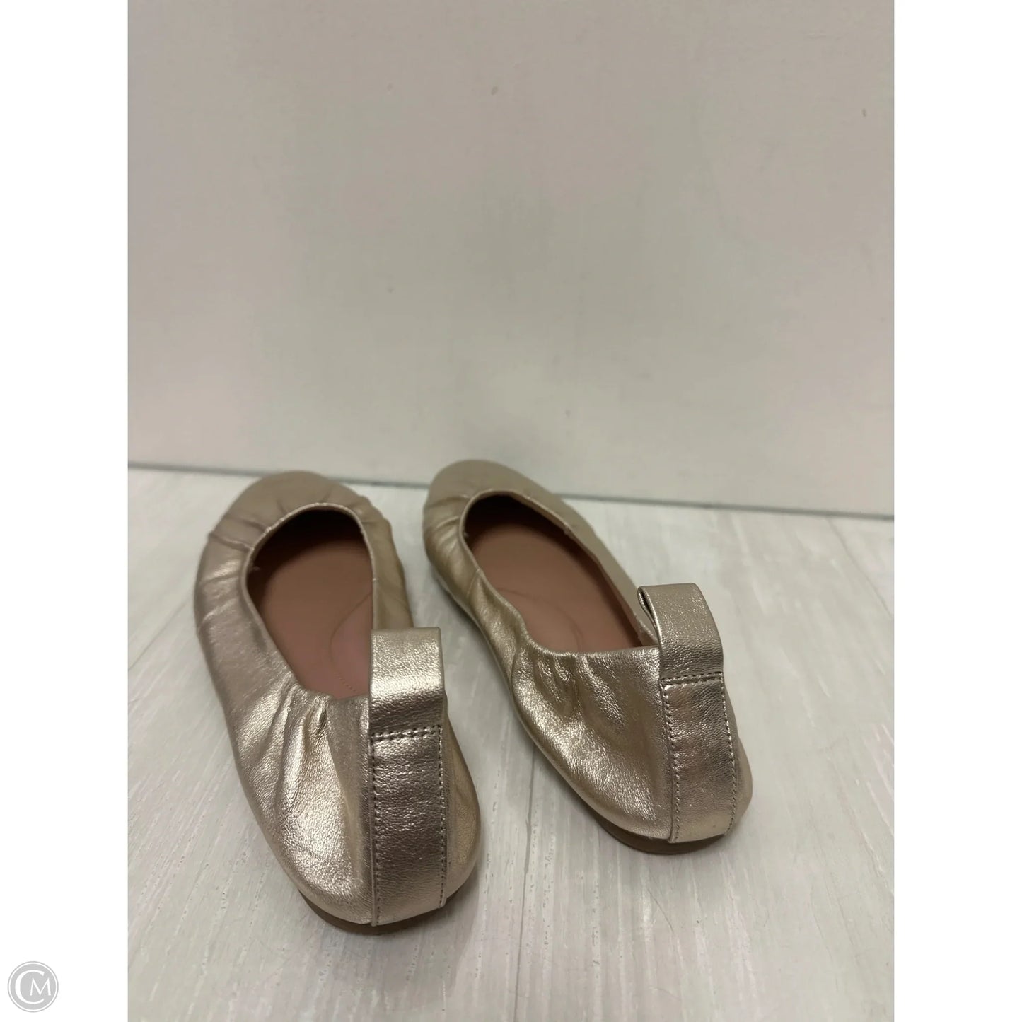 Shoes Flats By Cole-haan In Gold, Size: 8