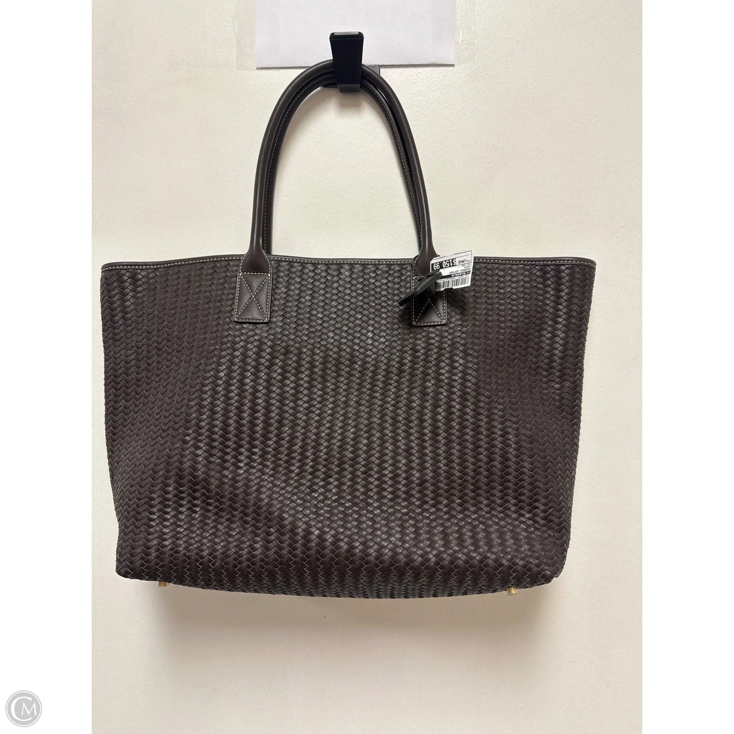 Handbag Leather By J Mclaughlin, Size: Large