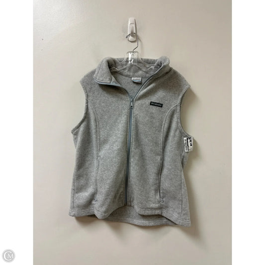 Vest Fleece By Columbia In Grey, Size: Xl