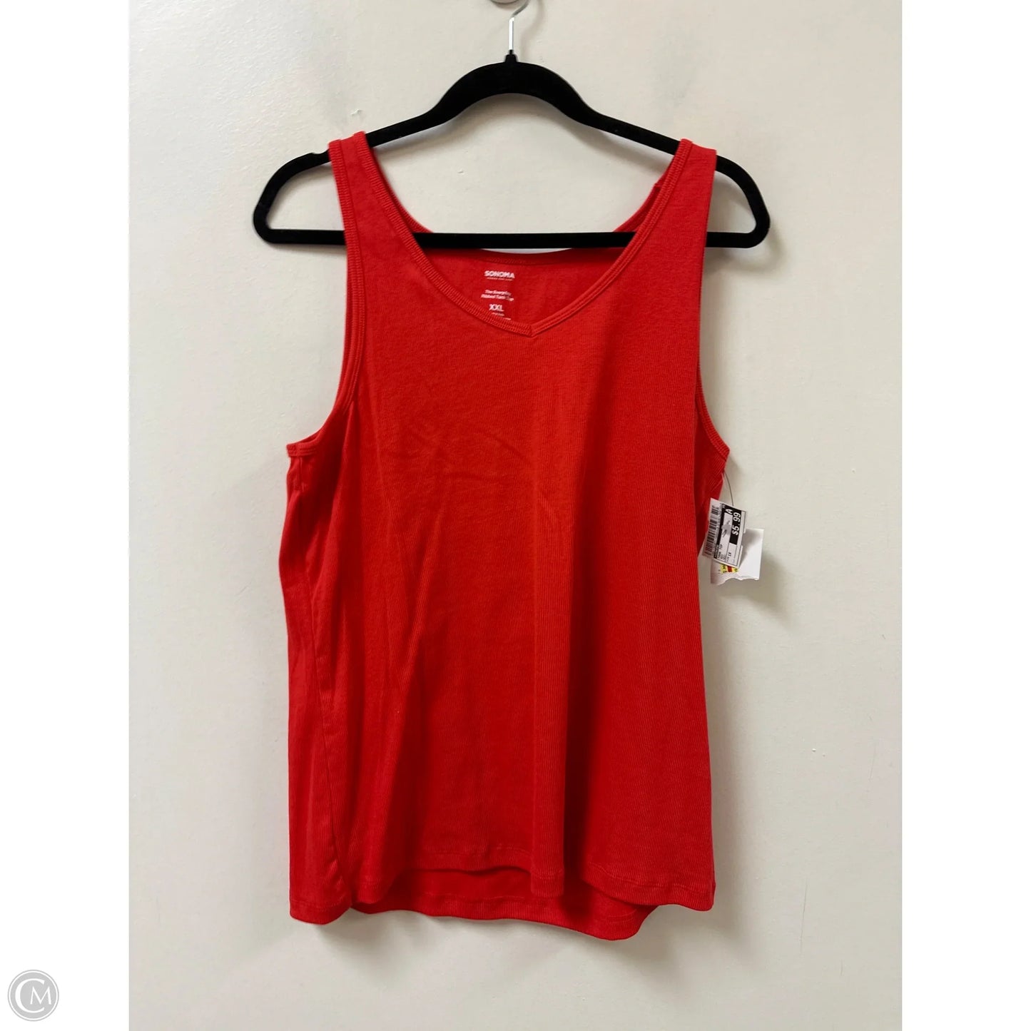 Tank Top By Sonoma In Red, Size: 1x