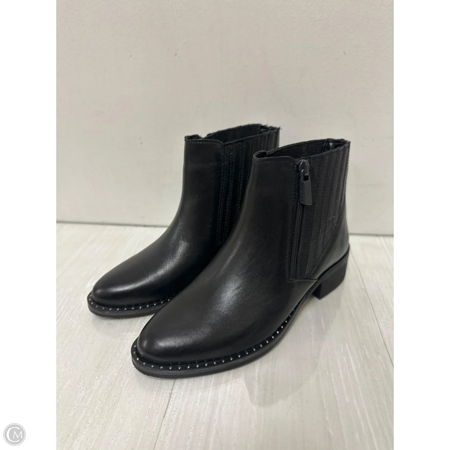 Boots Ankle Flats By Aldo In Black, Size: 6