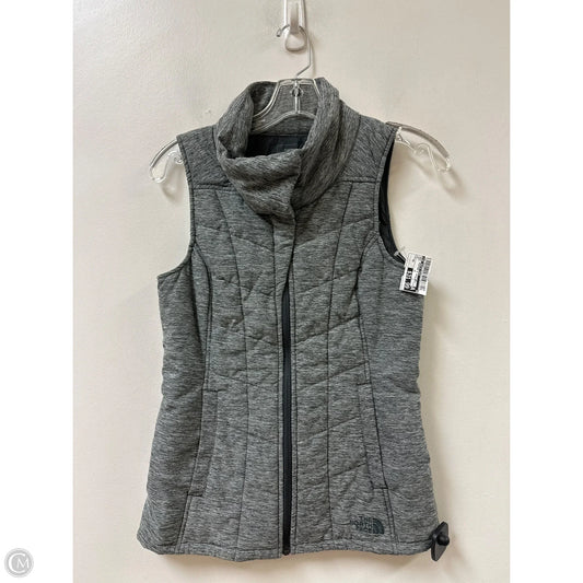 Vest Puffer & Quilted By The North Face In Grey, Size: Xs