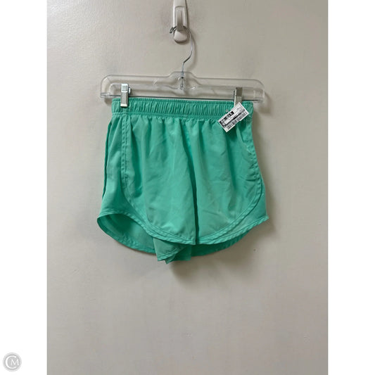 Athletic Shorts By Nike In Green, Size: Xs