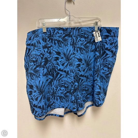 Athletic Shorts By Columbia In Blue, Size: 2x