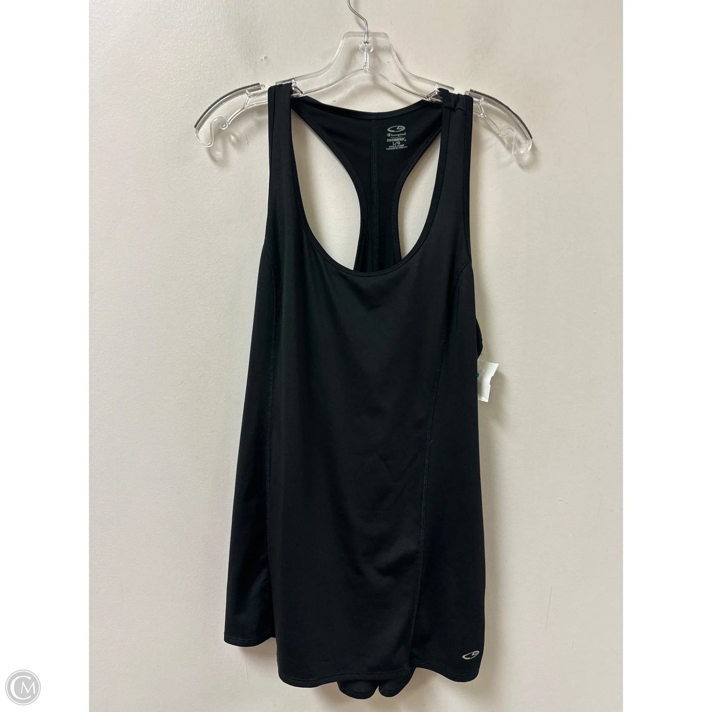 Athletic Tank Top By Champion In Black, Size: L