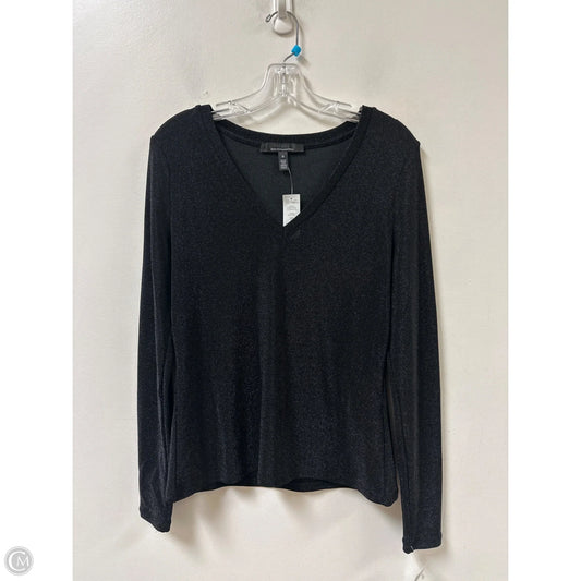 Top Long Sleeve By White House Black Market In Black, Size: M