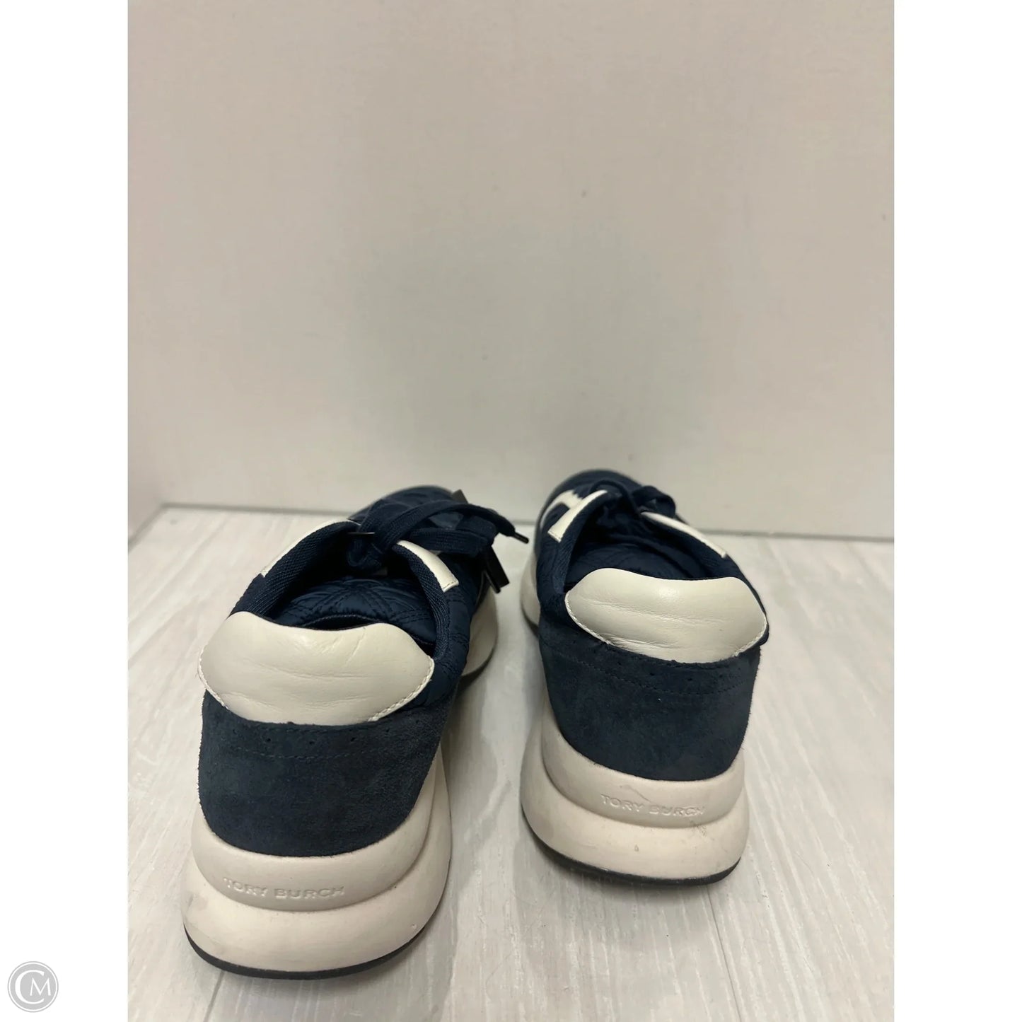 Shoes Designer By Tory Burch In Navy, Size: 10.5