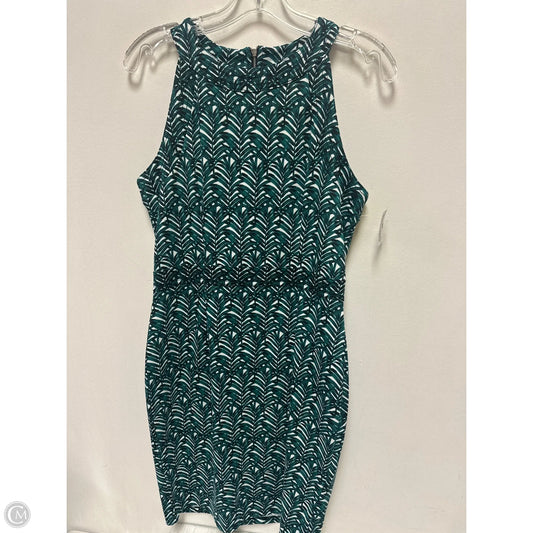 Dress Casual Midi By H&m In Tropical Print, Size: M