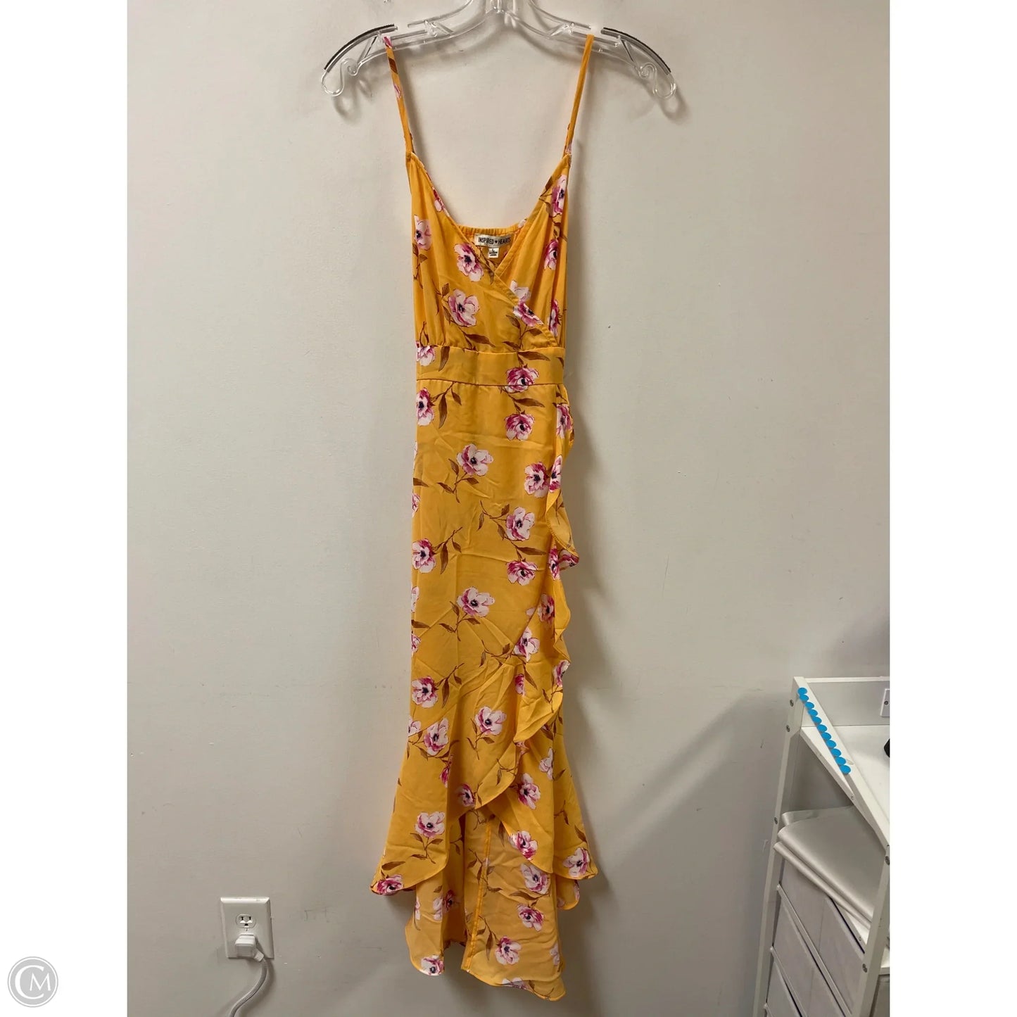 Dress Casual Maxi By Inspired Hearts In Yellow, Size: L