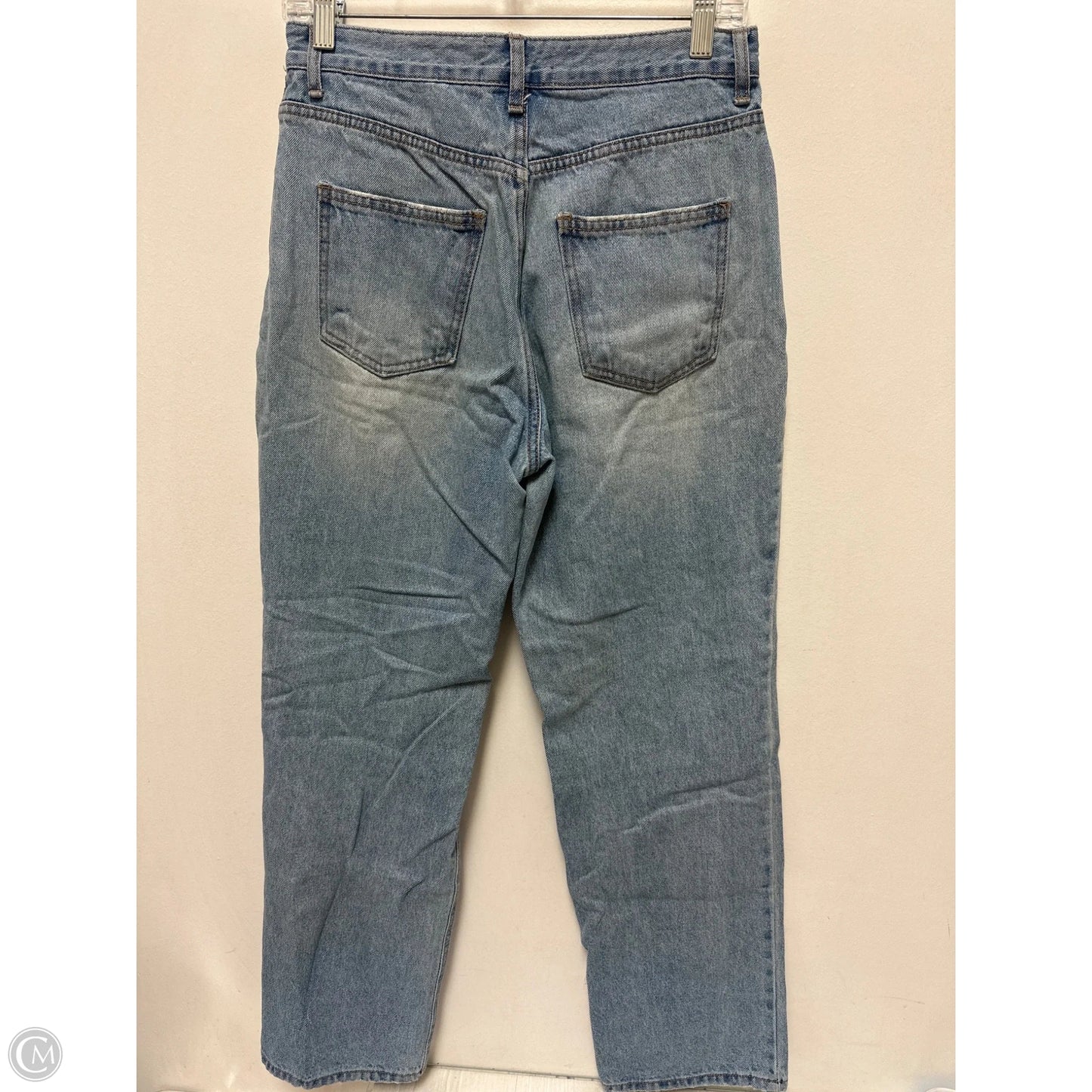 Jeans Straight By Clothes Mentor In Blue Denim, Size: 6