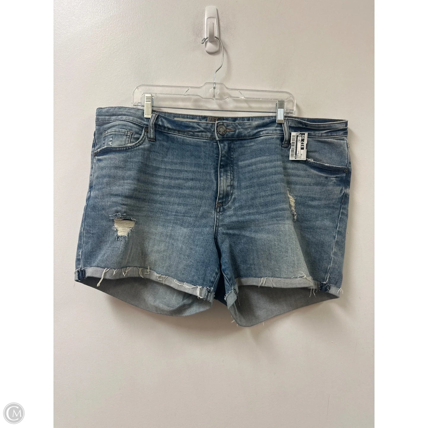 Shorts By Kut In Blue Denim, Size: 16