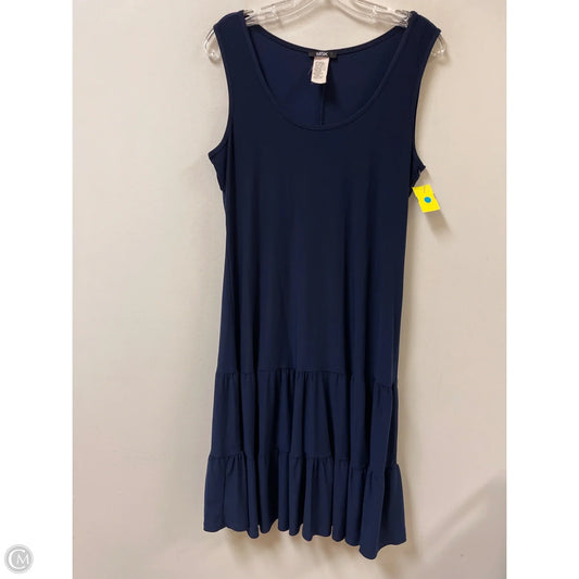 Dress Casual Midi By Msk In Navy, Size: L