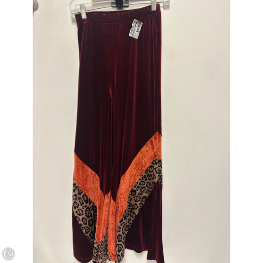 Pants Wide Leg By Clothes Mentor In Red, Size: 12