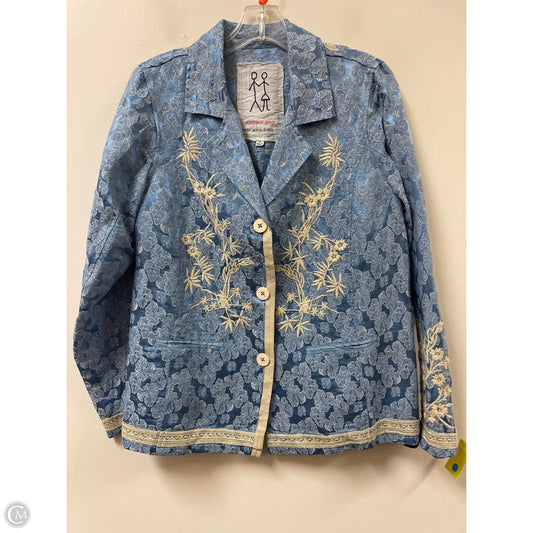 Blazer By Johnny Was In Blue, Size: S
