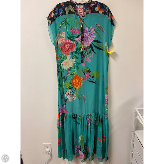 Dress Casual Maxi By Johnny Was In Multi-colored, Size: S