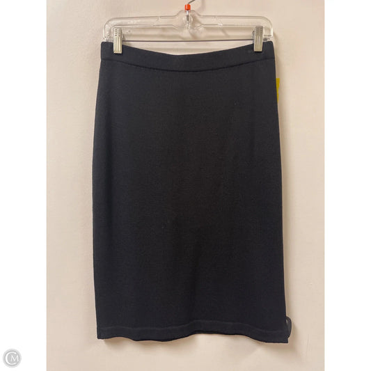 Skirt Luxury Designer By St John Collection In Black, Size: 8