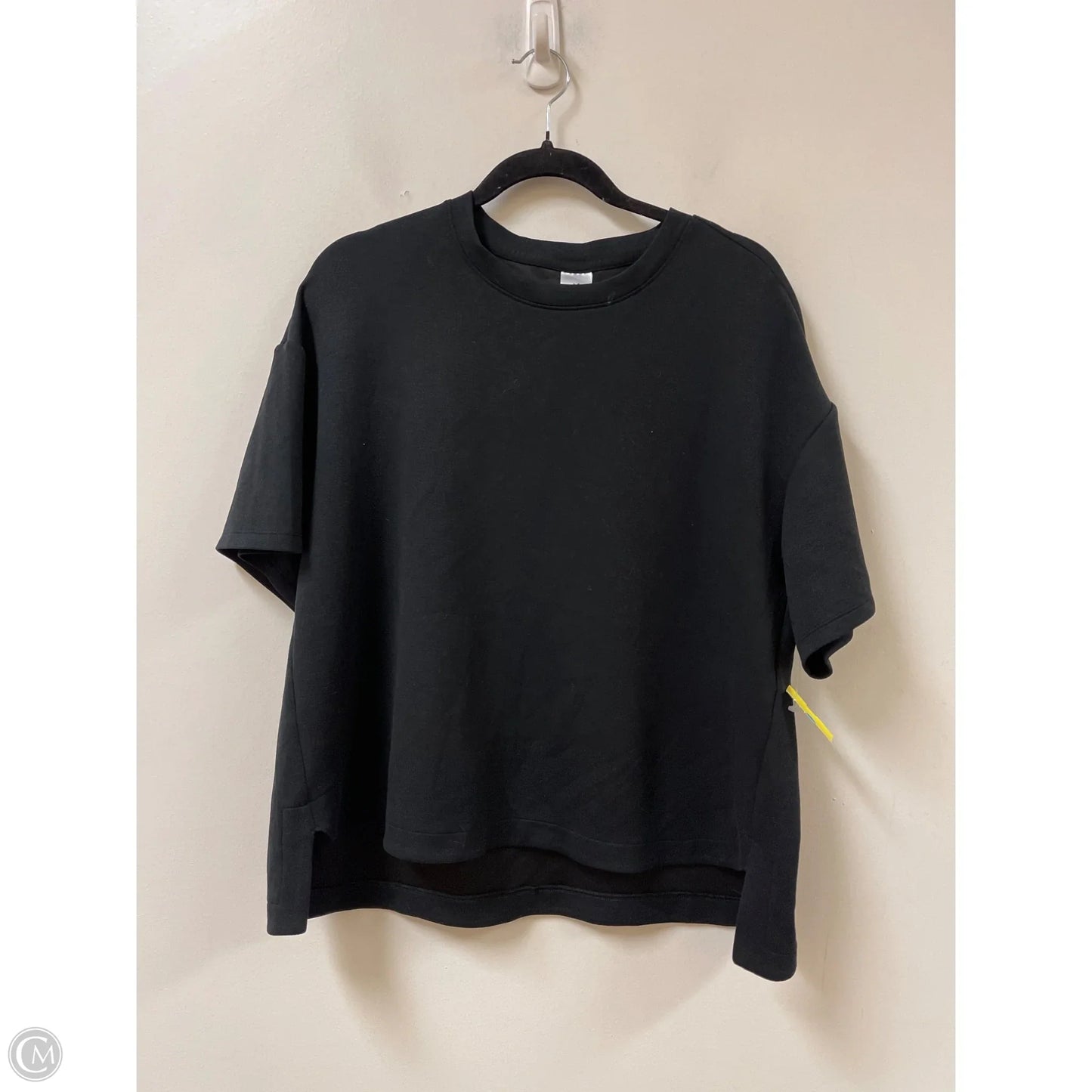 Top Short Sleeve By Members Mark In Black, Size: Xl