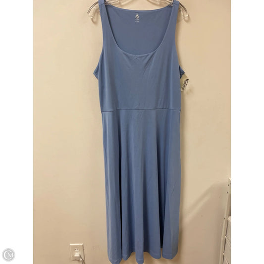 Dress Casual Maxi By Lou And Grey In Blue, Size: Xl