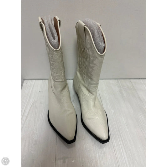 Boots Western By Marc Fisher In White, Size: 7