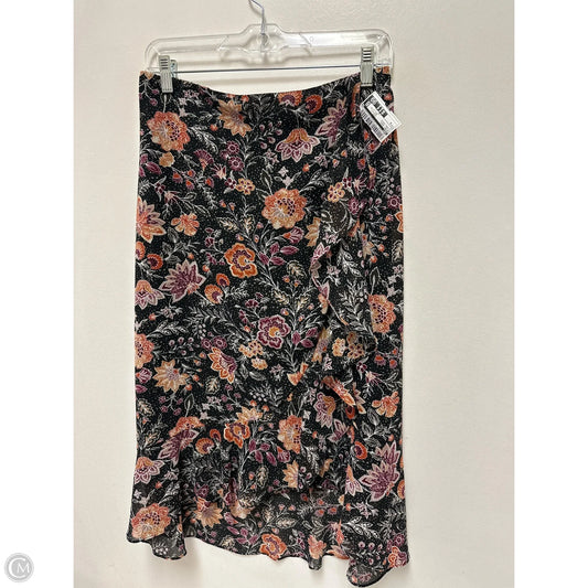 Skirt Midi By Dr2 In Floral Print, Size: 8
