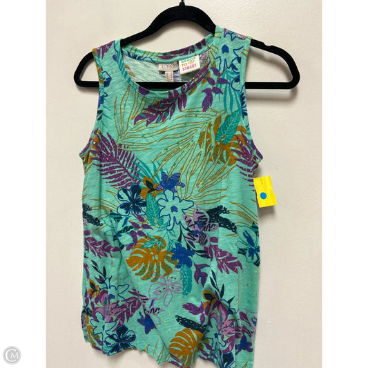 Top Sleeveless By Logo In Teal, Size: Xs