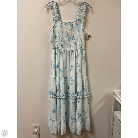 Dress Casual Maxi By Clothes Mentor In Blue, Size: M