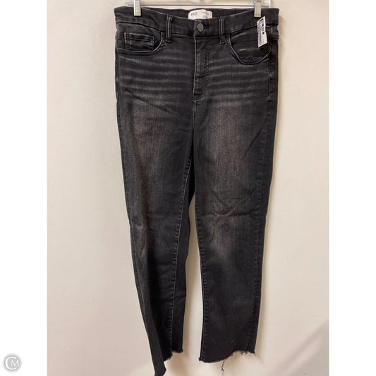 Jeans Straight By Bke In Black Denim, Size: 6