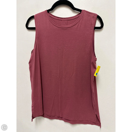 Athletic Tank Top By Lululemon In Pink, Size: M