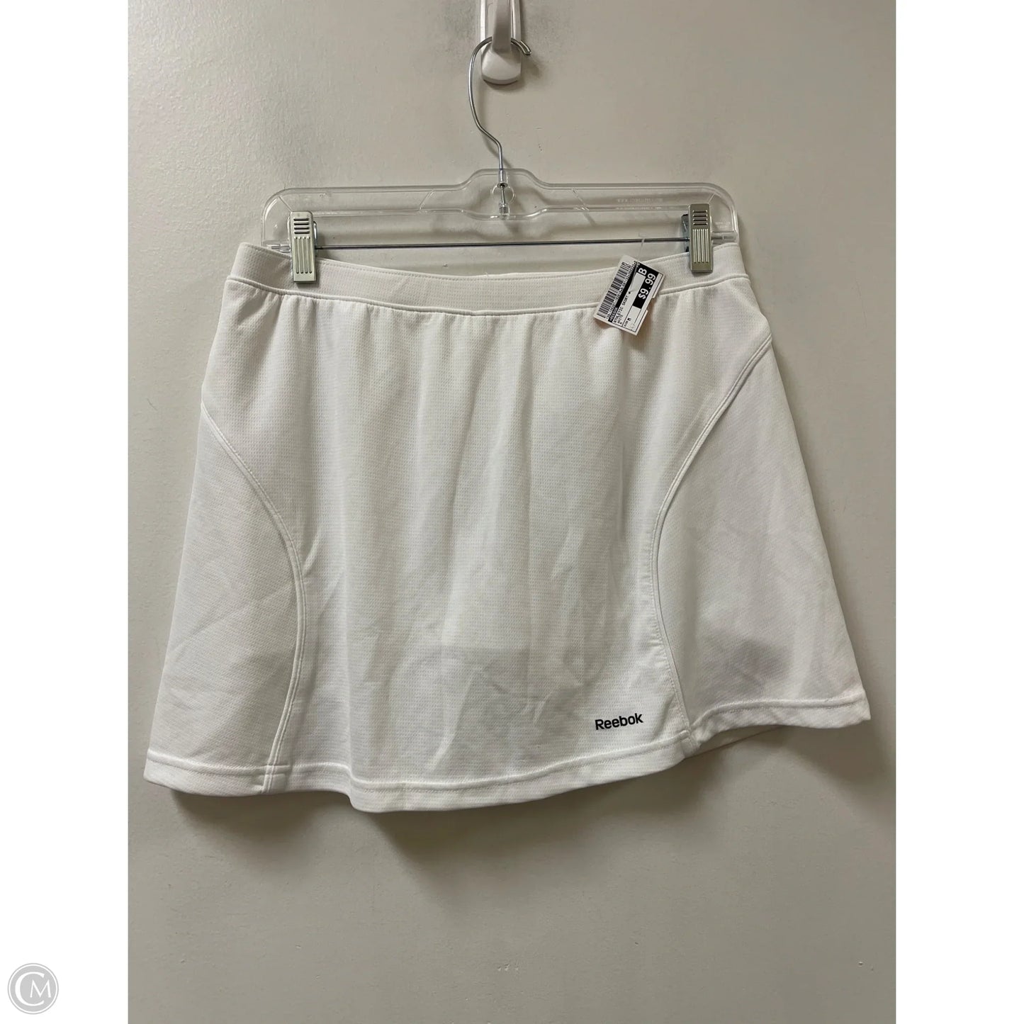Athletic Skort By Reebok In White, Size: M