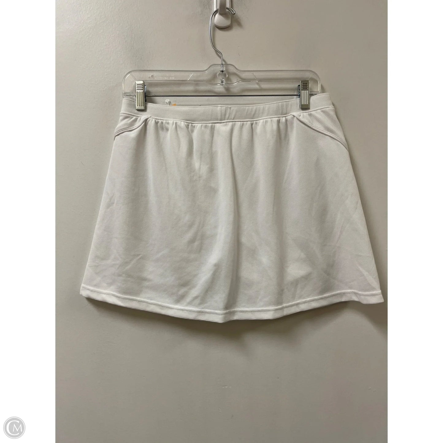 Athletic Skort By Reebok In White, Size: M