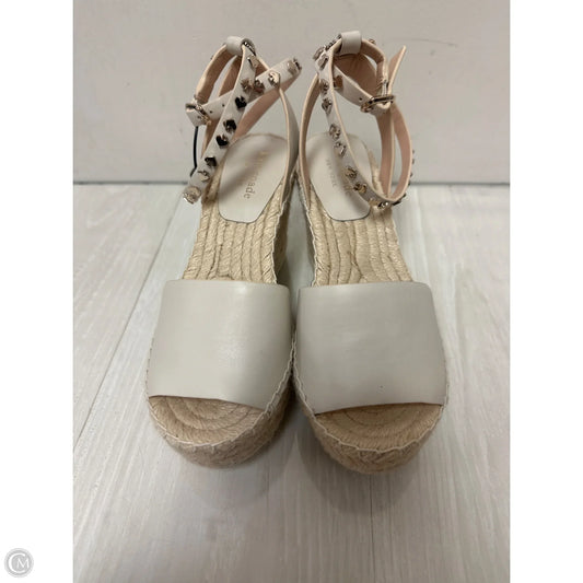 Sandals Designer By Kate Spade In White, Size: 5