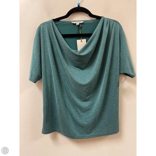 Top Short Sleeve By Green Envelope In Green, Size: S